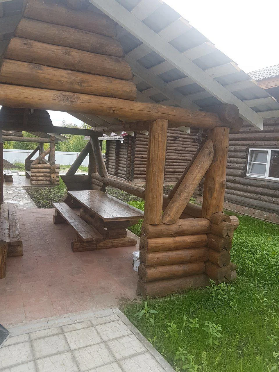 Аренда средних беседок на базе отдыха Заречье