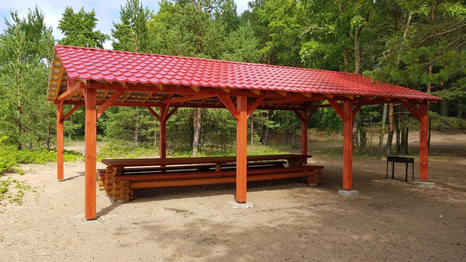 Мангальные зоны вблизи Финского залива на 15-30 человек