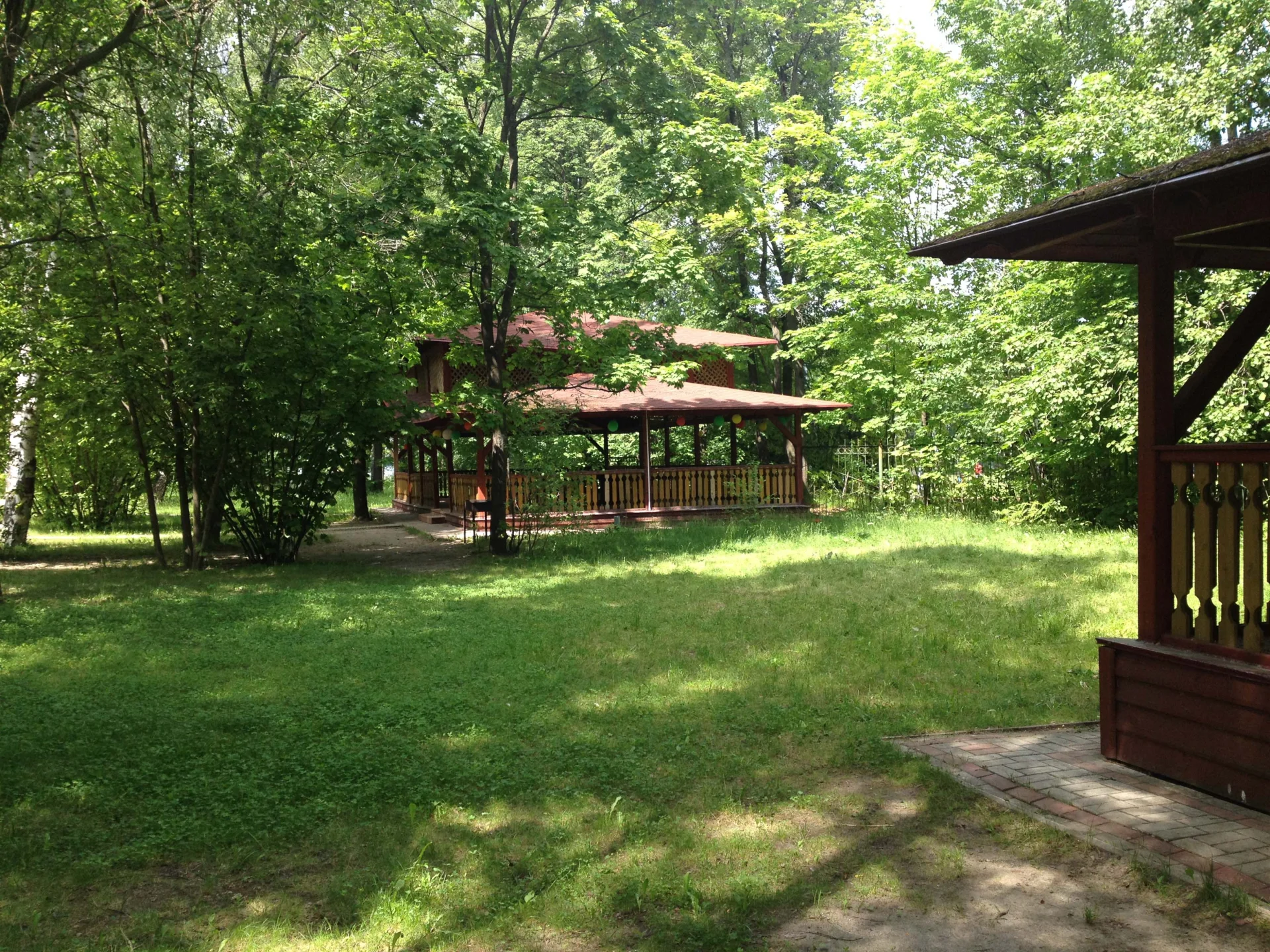 Беседки на территории Курорт-парк Союз