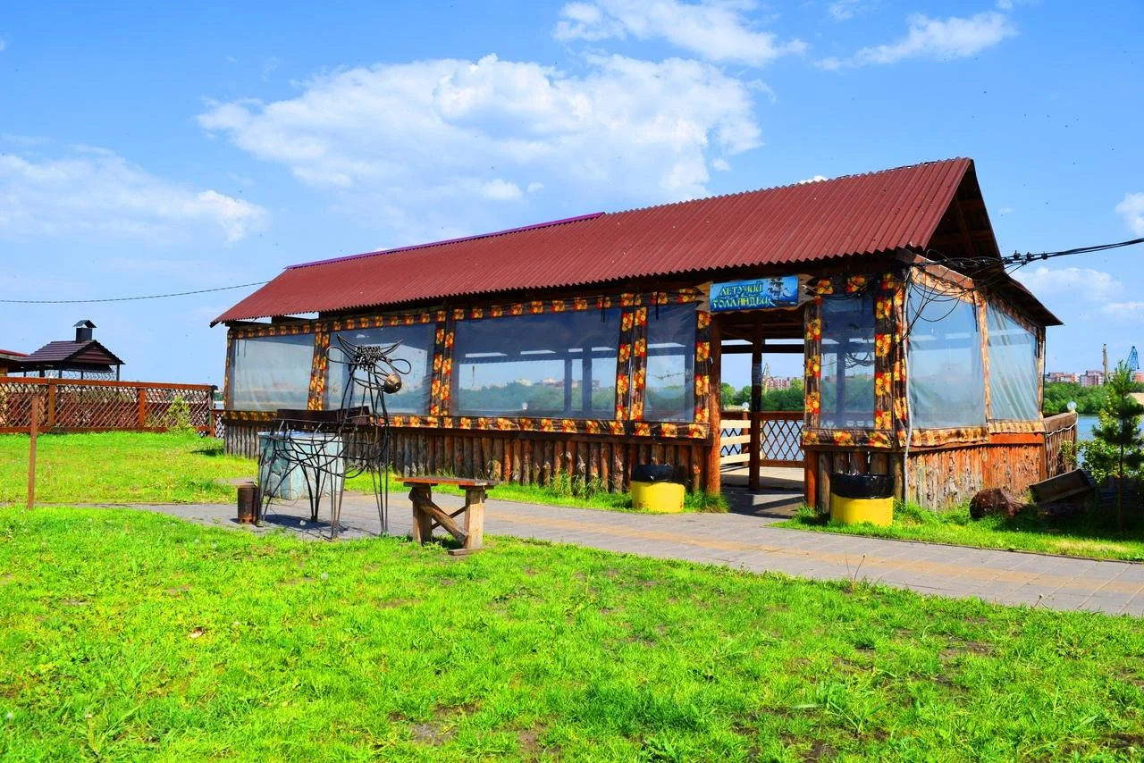 Отдых в небольших уютных беседках парка «Пиратский остров»
