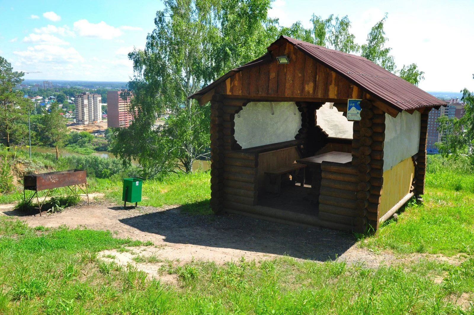 Аренда крытых беседок в Горнолыжном клубе «Корел-Иня»