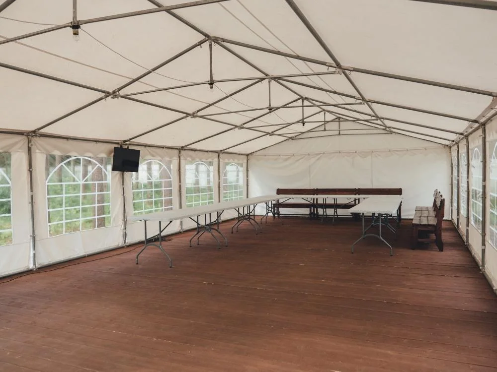 Шатер на 60 человек, площадь 72 кв.м