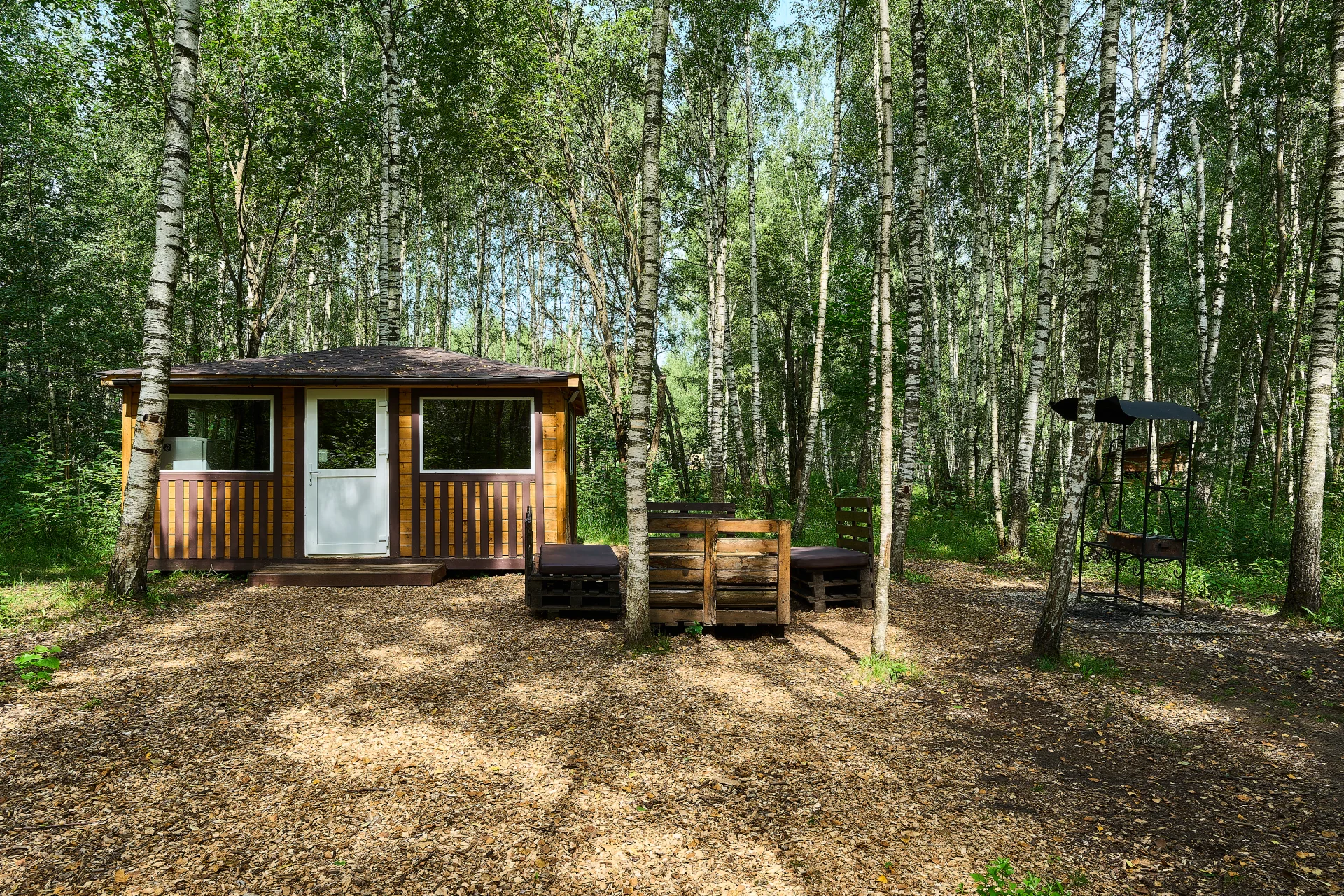 Теплые беседки с мангалом на 12-14 человек «Пикник Сити»,(Мытищи, Лосиный остров)