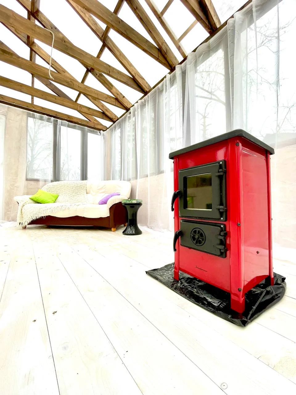 Аренда дома/беседки с мангалом на берегу реки