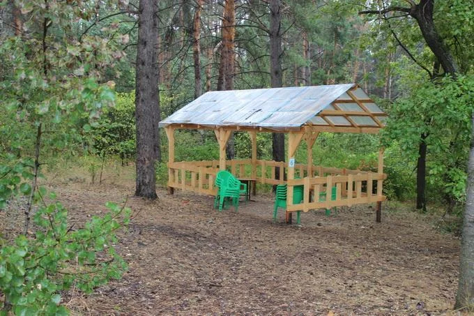 Беседки с мангалом на 15 человек – Пансионат “Радуга”
