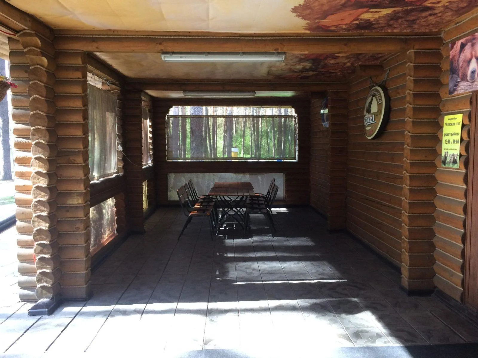 Аренда веранд кафе «Медвежий угол» (левая и правая)