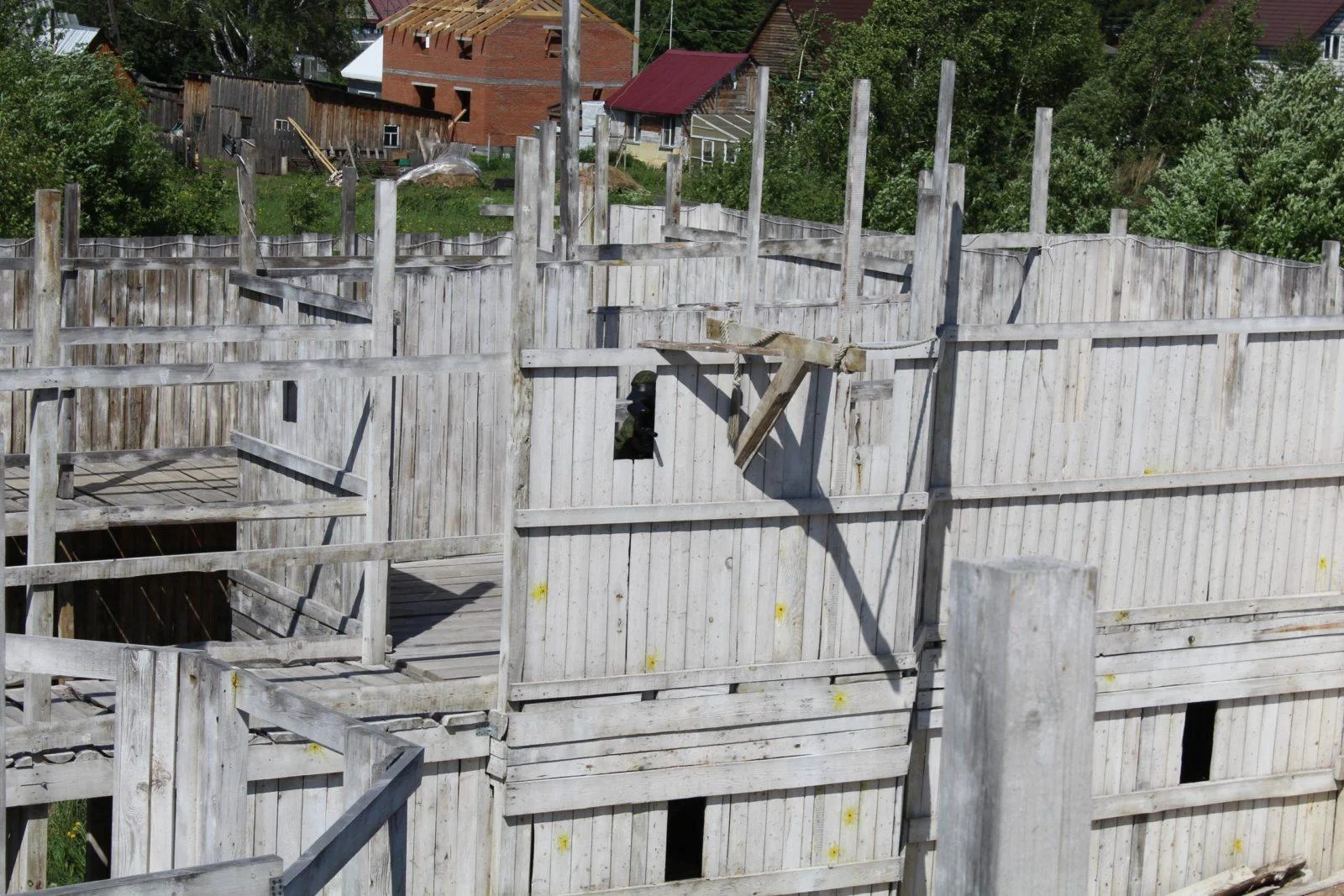 Летняя беседка с мангалом в Квест-Парке «РАТИБОР»