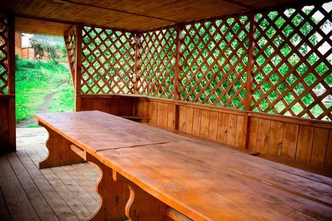 Беседки для жарки шашлыка и отдыха в теплое время года