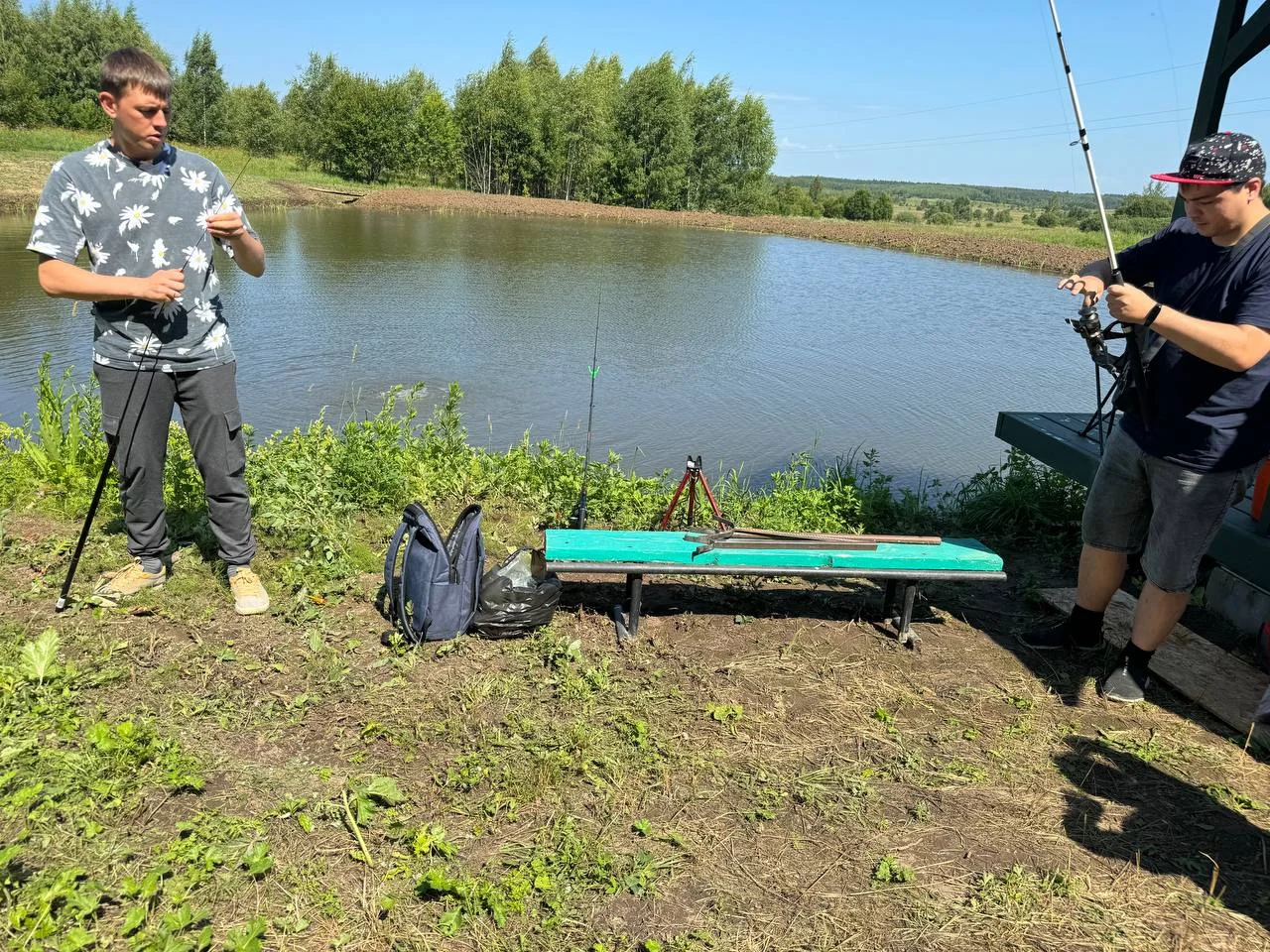 Рыболовный клуб в Твердилково