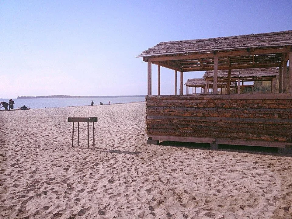 Центральный пляж Академгородка беседки в аренду — САН-СИТИ