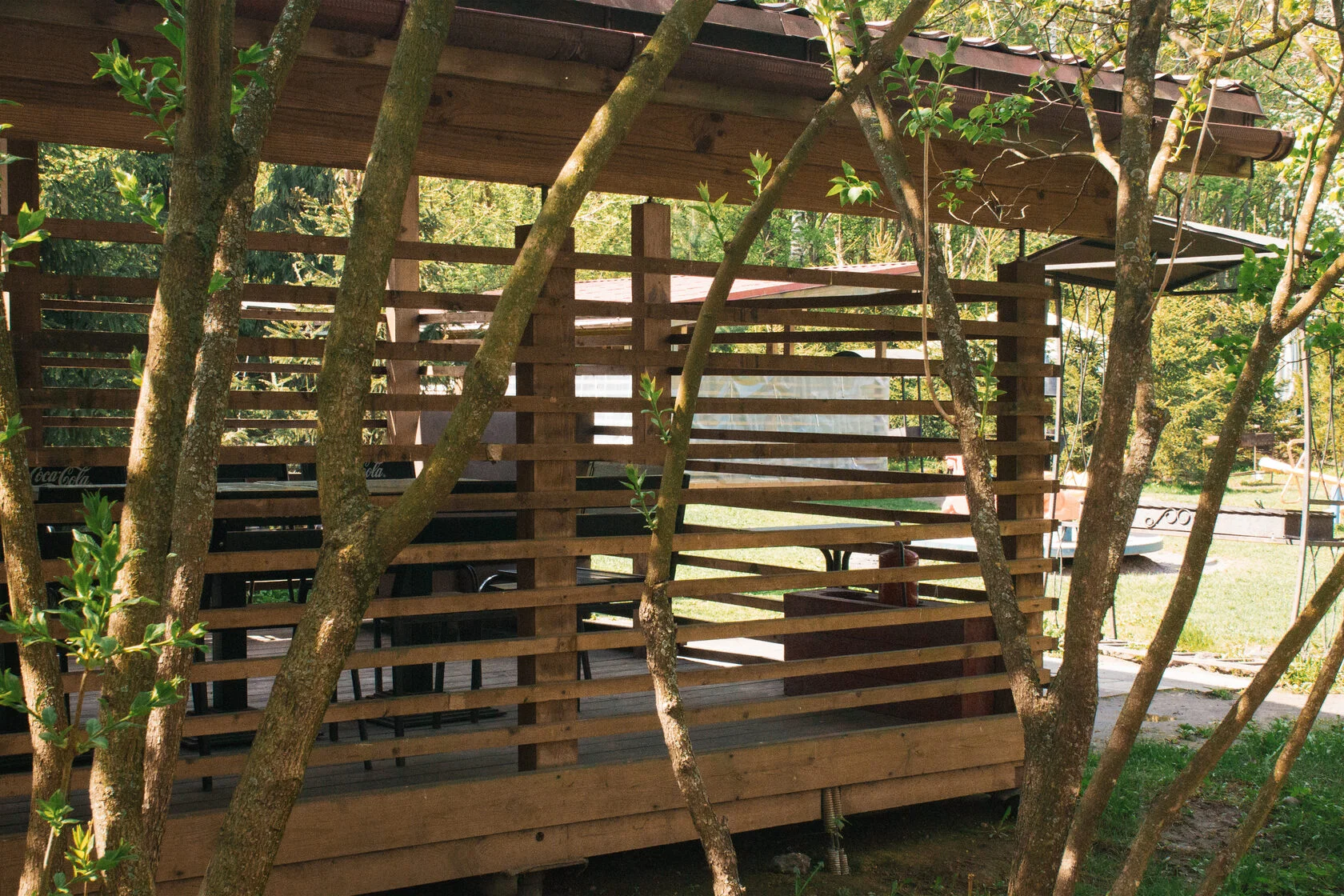 Домики / беседки в аренду в парке Кусково