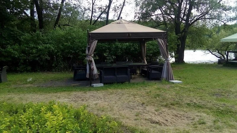 Cеребряный Бор беседки в аренду для шашлыка на пляже в Москве