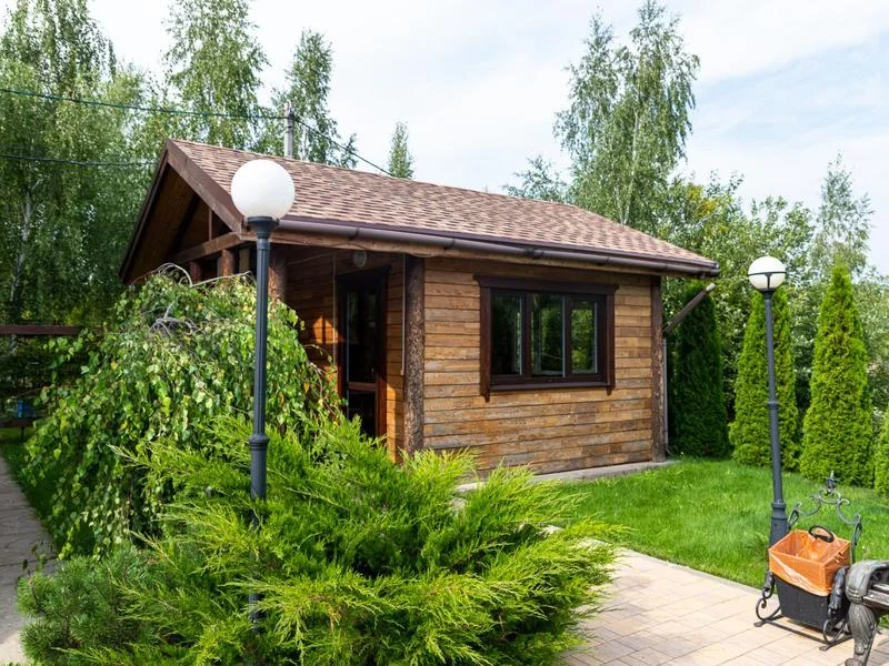 Беседка с мангалом закрытая (отапливаемая) до 12 человек — парк отель «Цитадель»