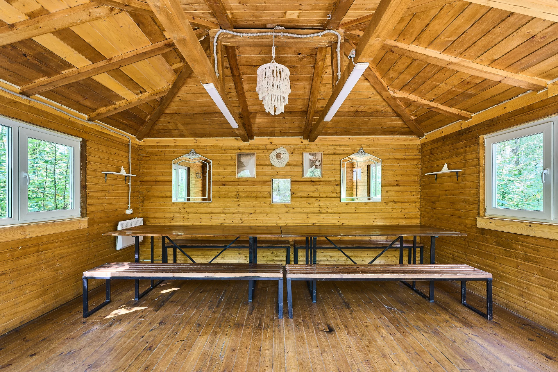 Теплые беседки с мангалом на 12-14 человек «Пикник Сити»,(Мытищи, Лосиный остров)