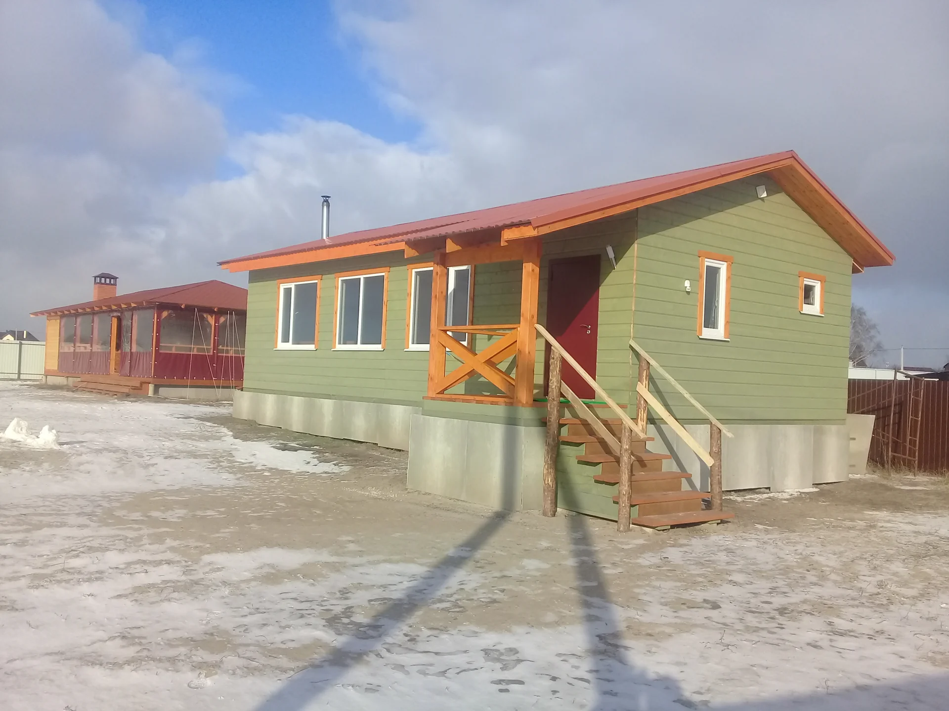 Беседка для шашлыка в Серебряном бору