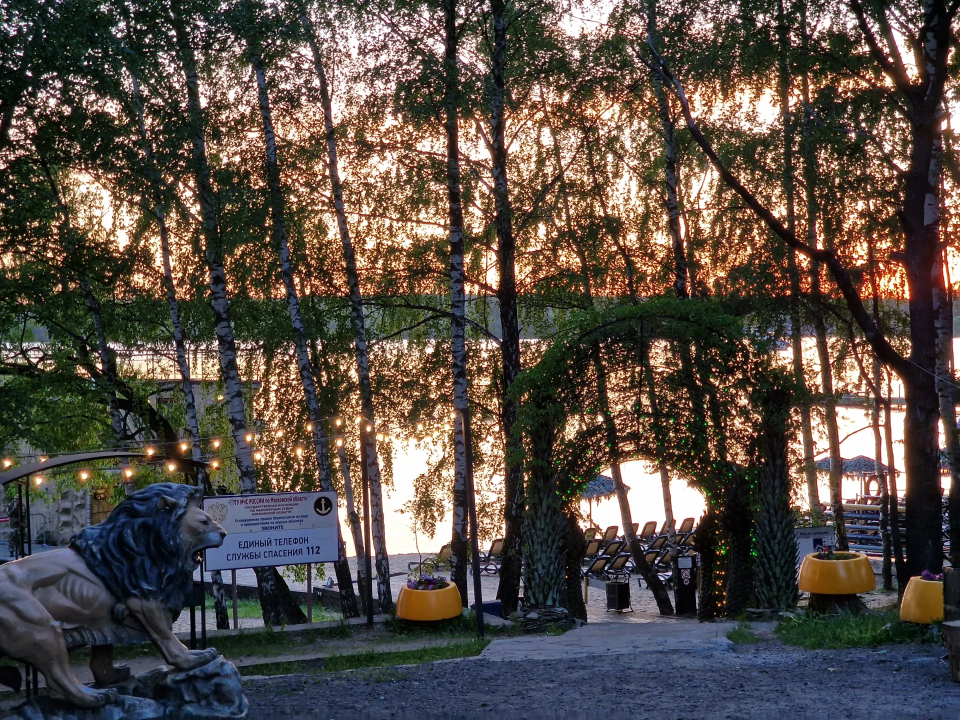 Шатер «Незнайка» у воды вместимостью до 50 человек в РК «Малибу»