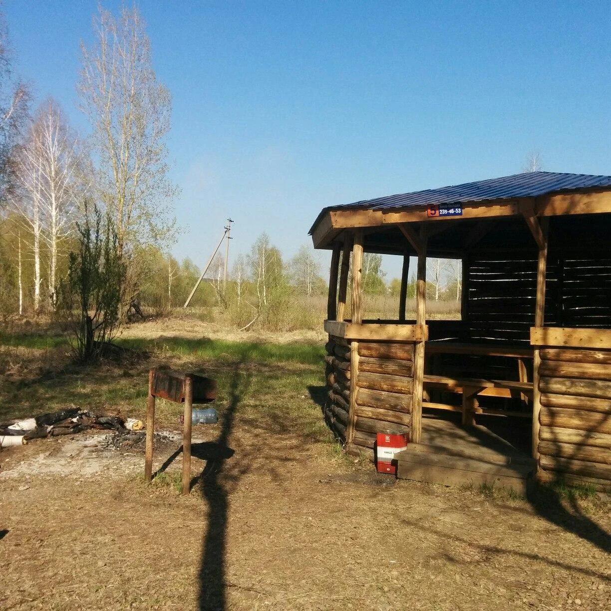 Уютные беседки на 15-20 человек на территории острова НСК