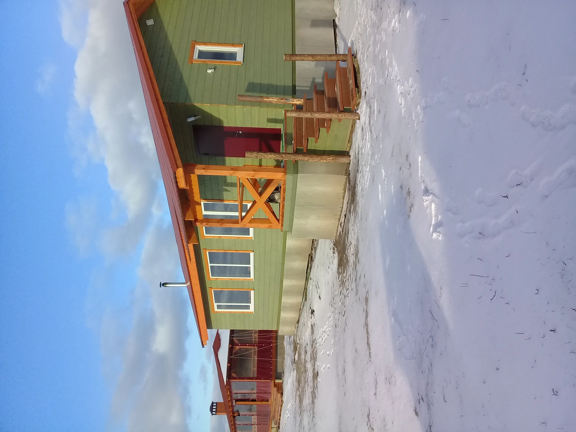 Беседка для шашлыка в Серебряном бору