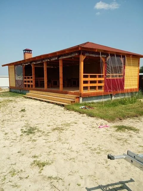 Беседка от 40 человек с видом на озеро