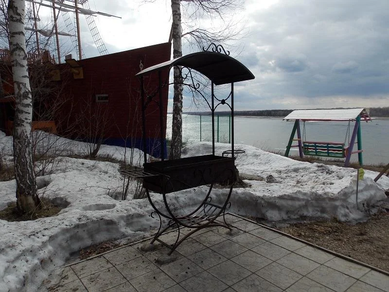 Уникальная беседка-мельница на 4 человека вблизи воды