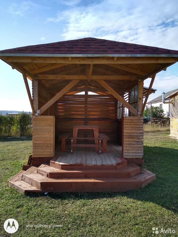 Беседка с мангалом в предгорье Крыма