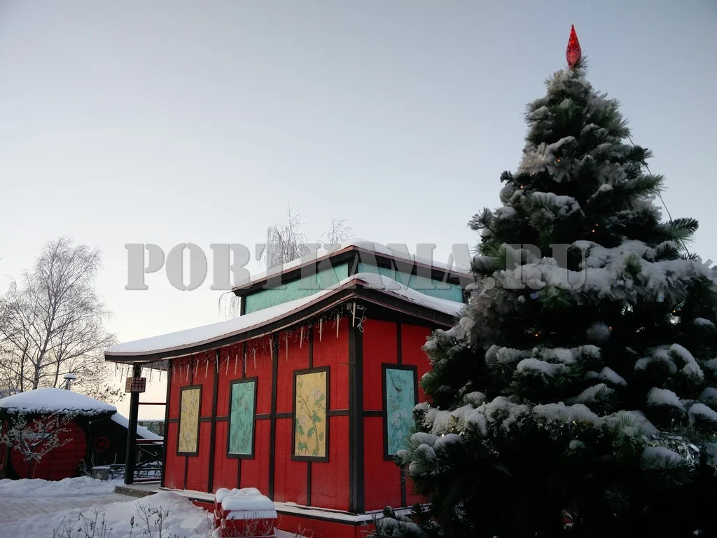 Аренда «китайской» беседки в городском парке отдыха «Порт Кама» в Перми