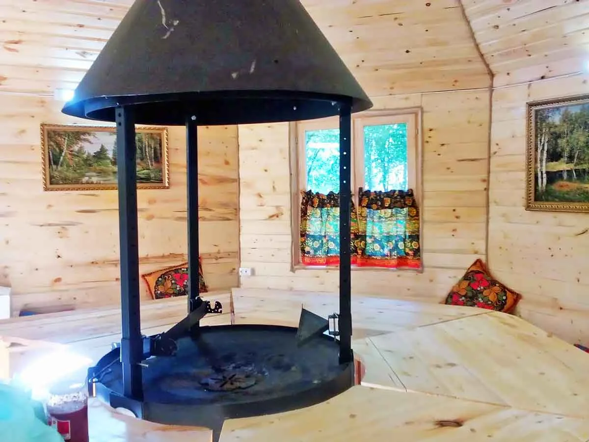 Аренда финского гриль домика и беседки на Спортивной базе в Екатеринбурге