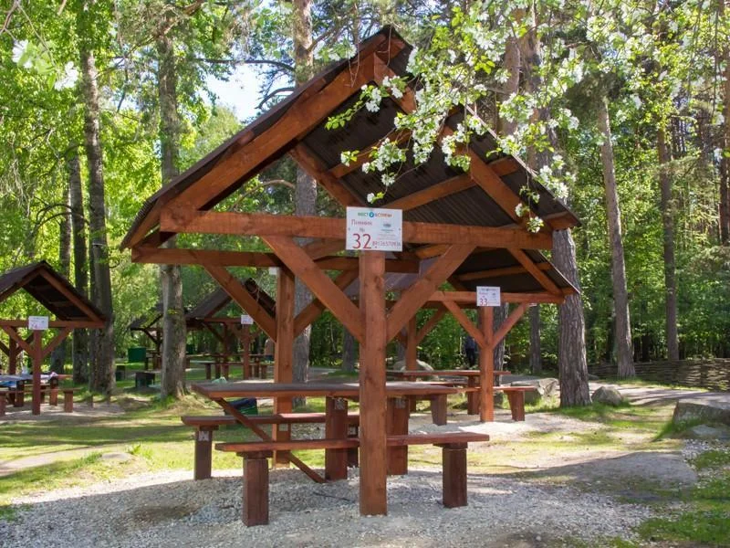 Места для пикника с мангалами на Шарташе до 10 человек — Каменный Пляж