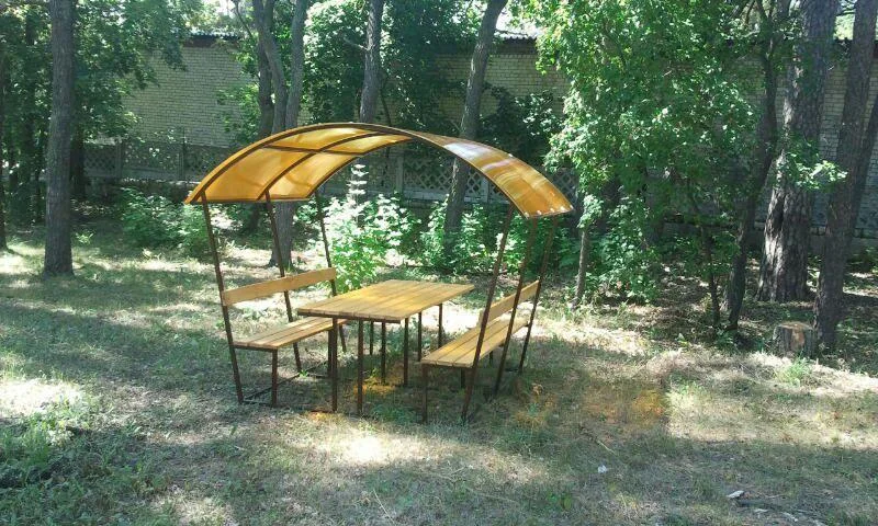 Мангальные зоны и беседки на базе отдыха “Солнечный”