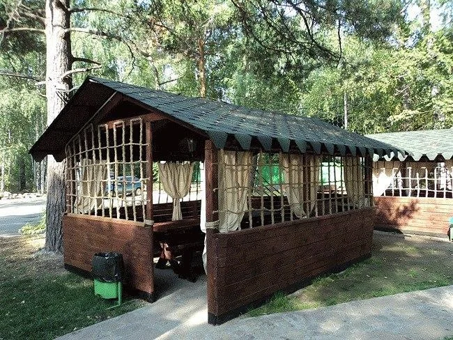 Уникальные беседки кораблики до 20 человек — Загородный клуб «Пески»