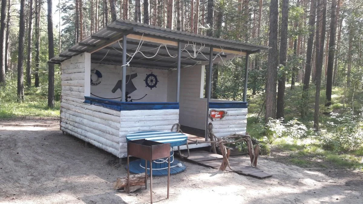 Аренда беседки «Моби Дик» на 6-8 человек в парке отдыха «Звезда»