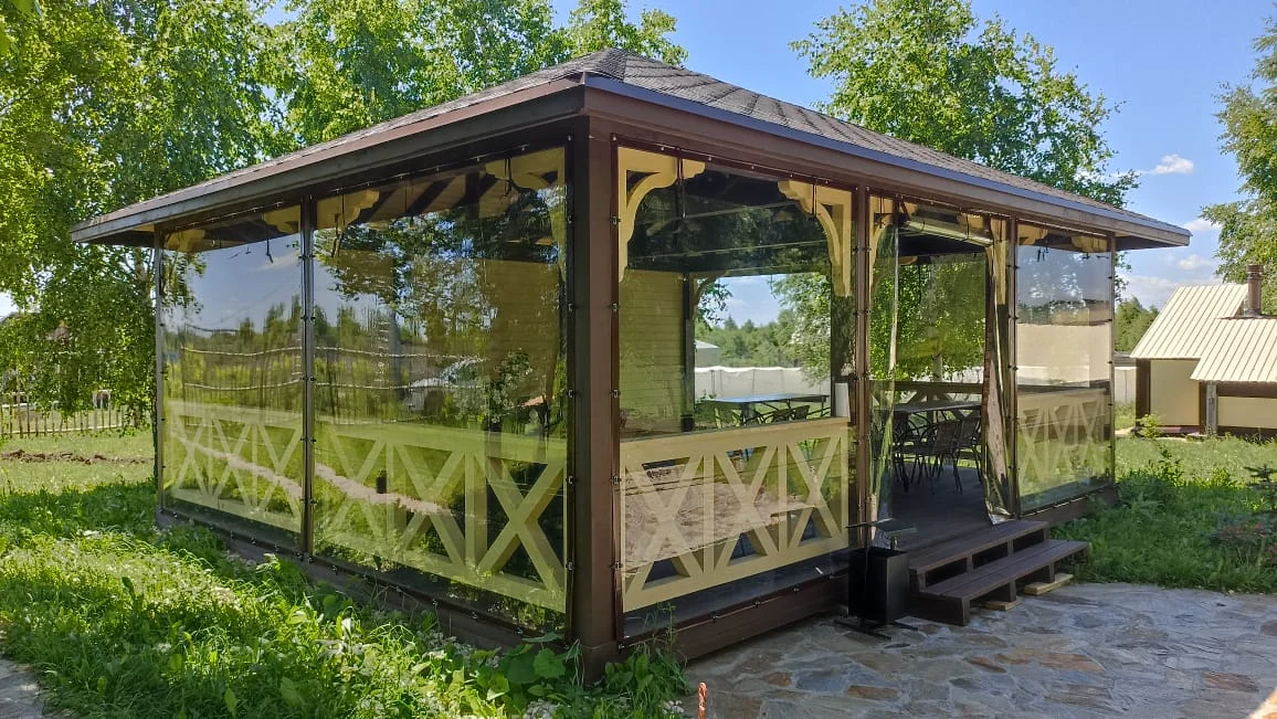 Аренда площадки с беседкой до 50 гостей на винограднике KULAKOVO