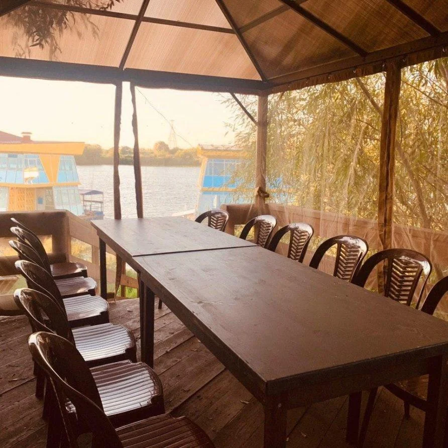 Аренда мангальной беседки на 10 человек в парке «Печерские пески»