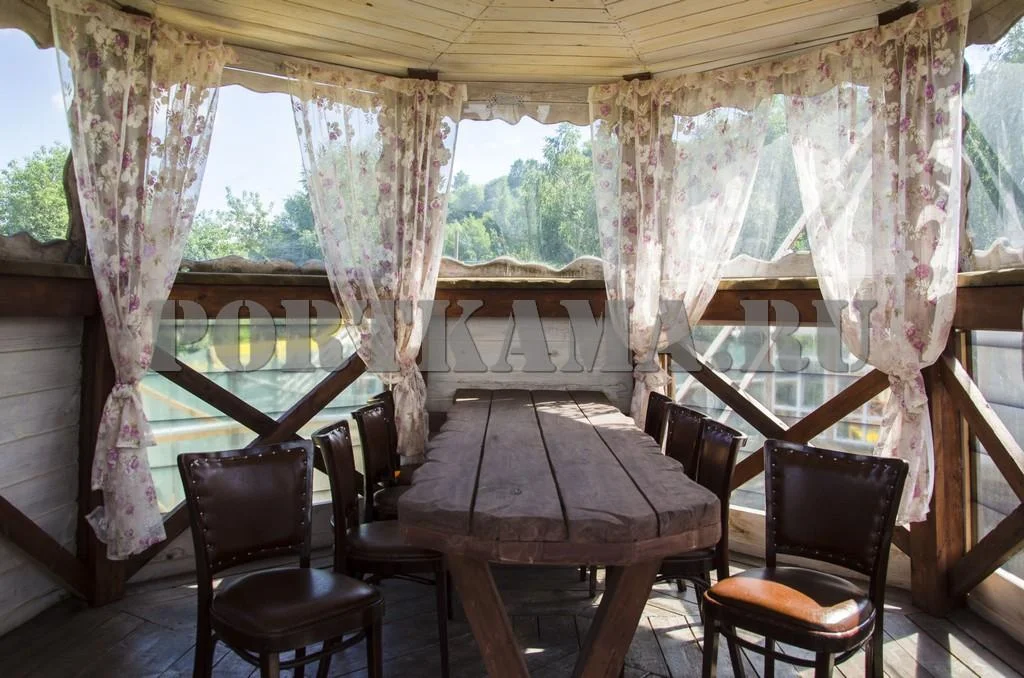 2-этажная беседка «Мельница» в городском парке отдыха «Порт Кама» в аренду