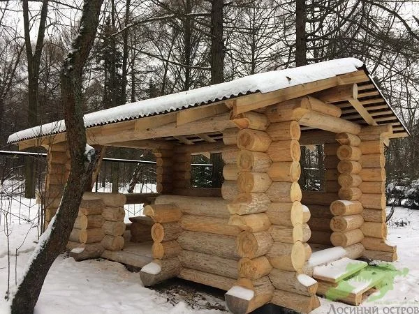 Сдаются в аренду беседки из сруба на 15 человек в Москве