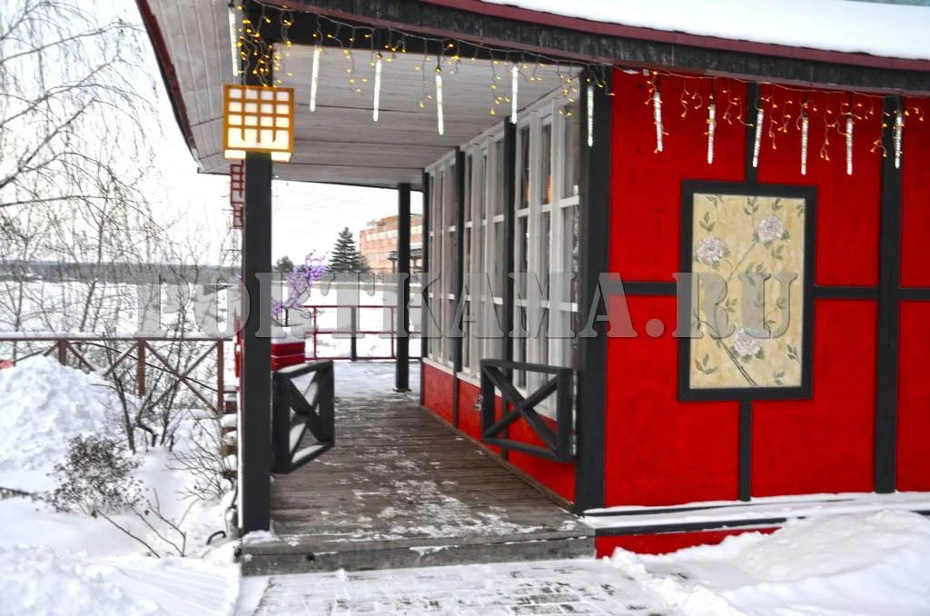 Аренда «китайской» беседки в городском парке отдыха «Порт Кама» в Перми