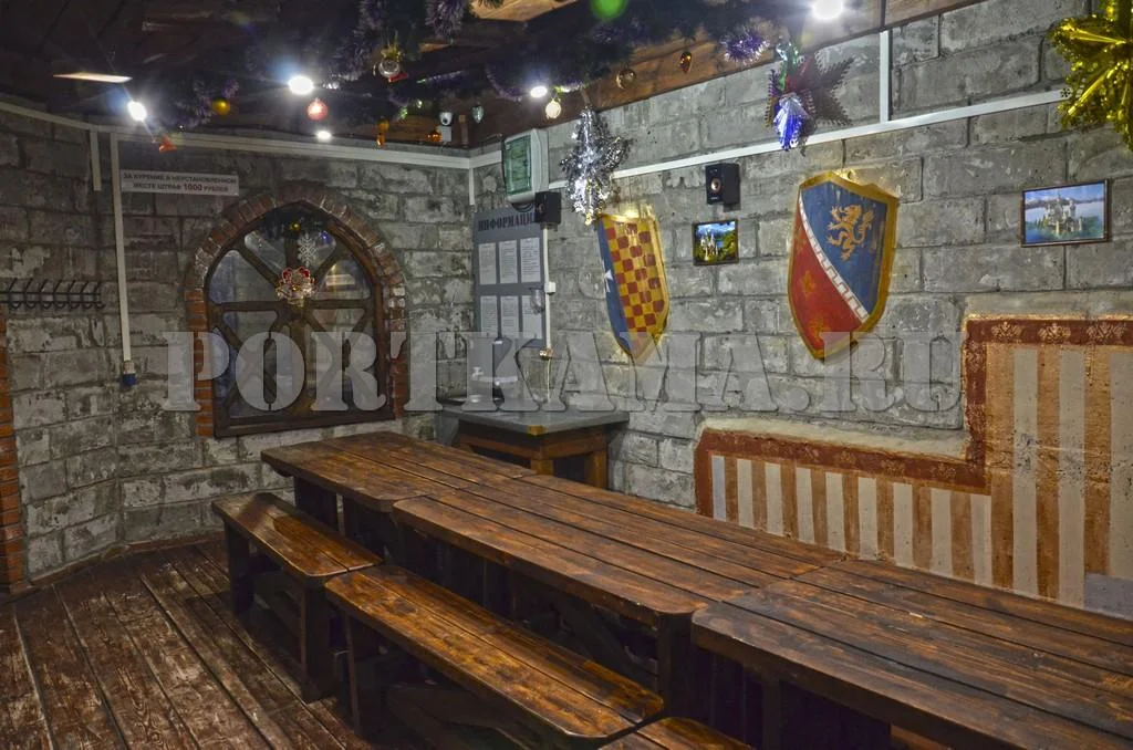 Аренда беседки «Рыцарский замок» в городском парке отдыха «Порт Кама» в Перми