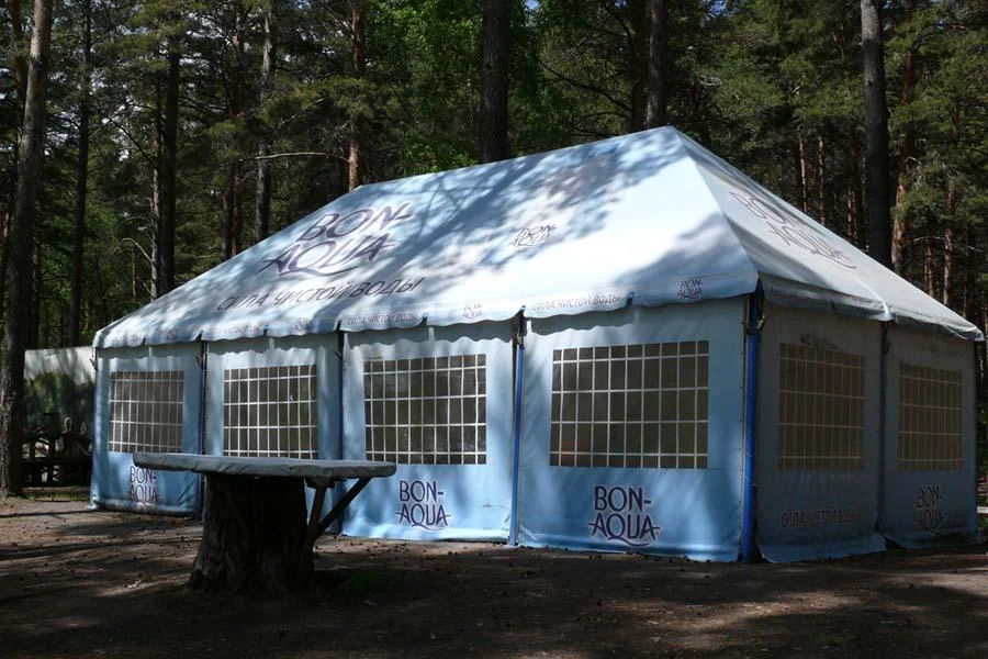 Аренда шатров от 12 до 50 человек на базе отдыха «Азимут-Н»