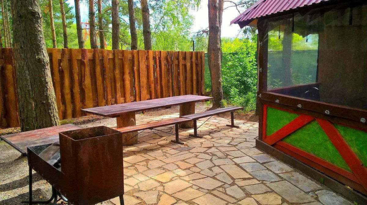Лесная беседка (летняя) на 20 гостей — Парк Горки