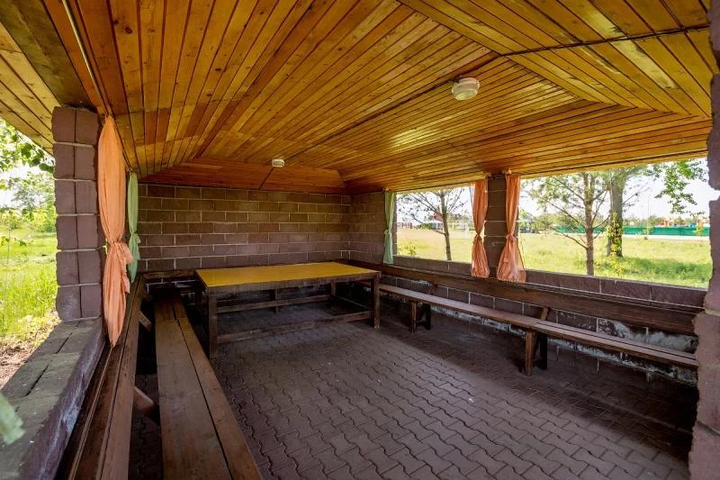 Большие и средние беседки крытого типа на Эко Фазенда
