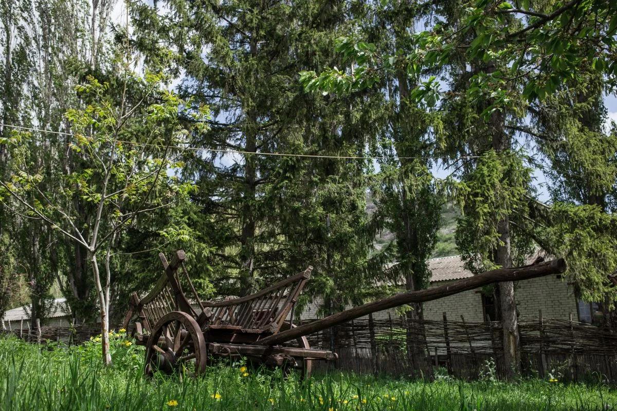 Беседка в лесу, база отдыха 8-й пост