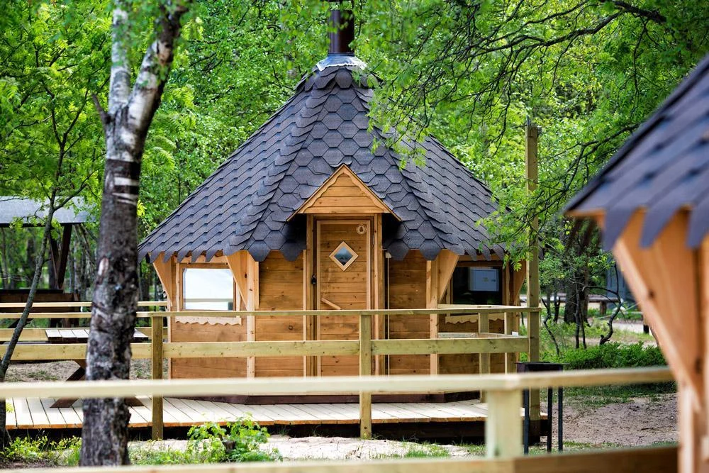 Гриль домик недалеко от Санкт-Петербурга, Ладога парк