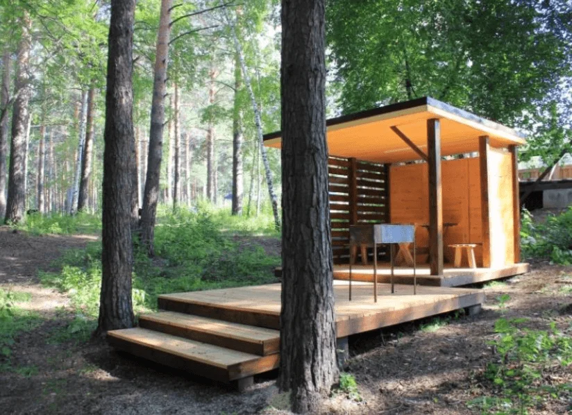 Летние беседки для шашлыка — Спортивный комплекс «УКТУС»