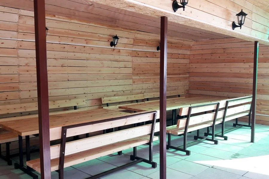 Терраса на 50 посадочных мест в Новосибирске