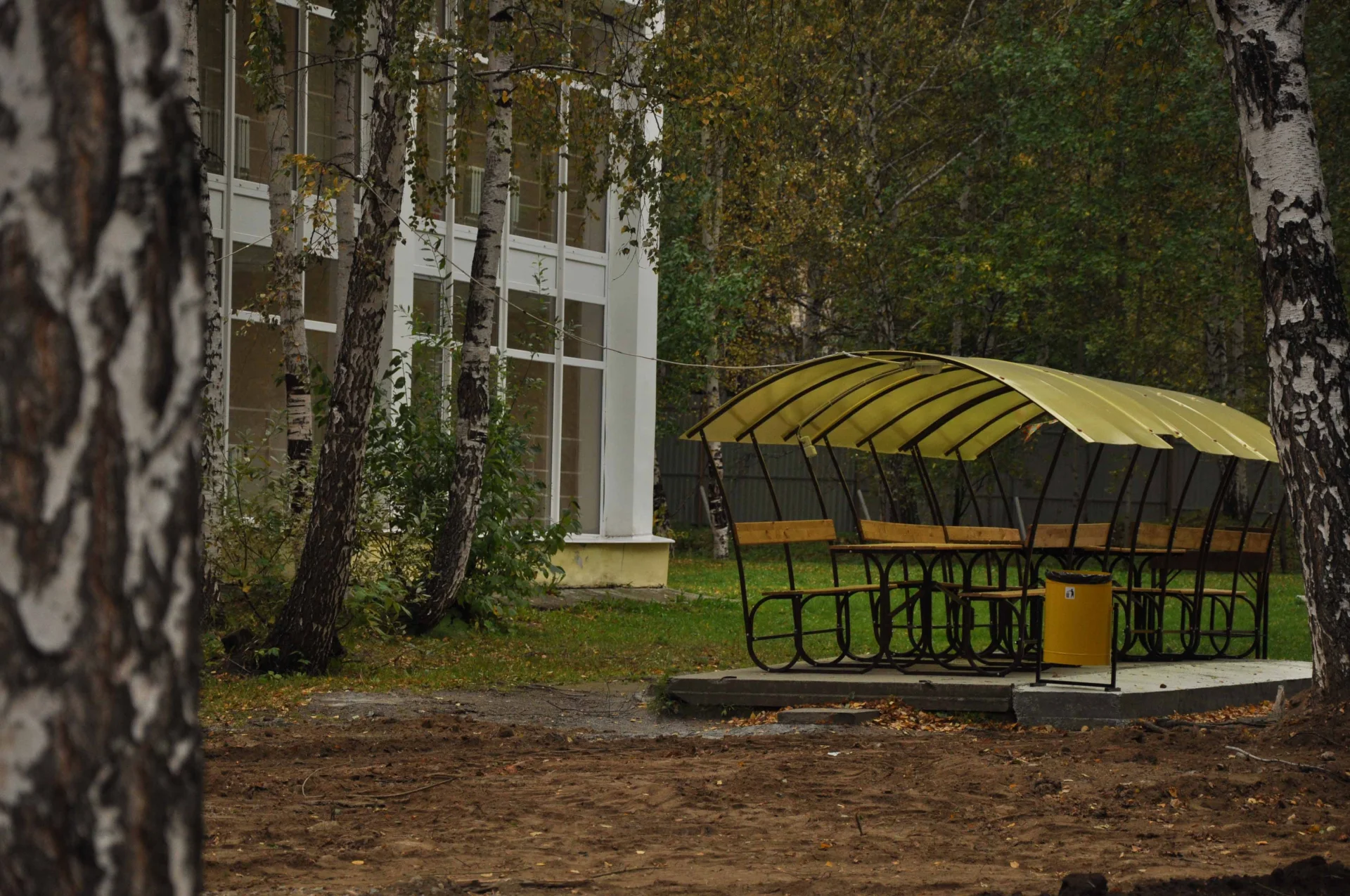 Беседка на базе отдыха «Хрустальная» — Свердловская область