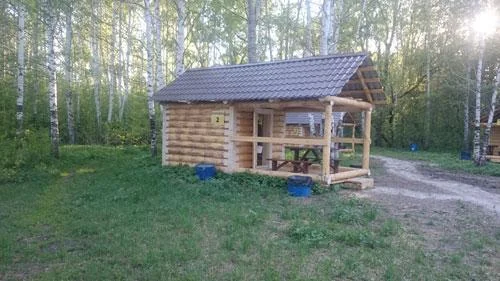 Избушки — теплая беседка для шашлыка в зимнее время года на 6-8 человек