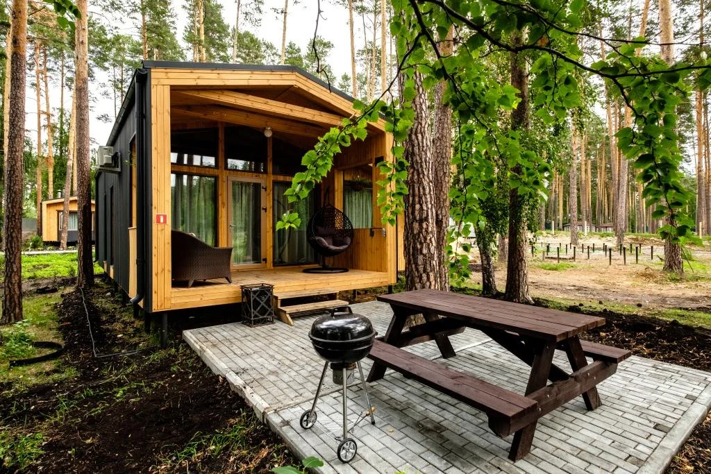 Беседка в Свердловской области на 10 человек для семейного отдыха на природе