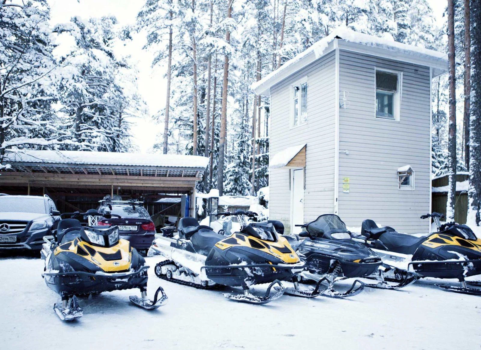Аренда гриль-домика для шашлыка на Финском заливе