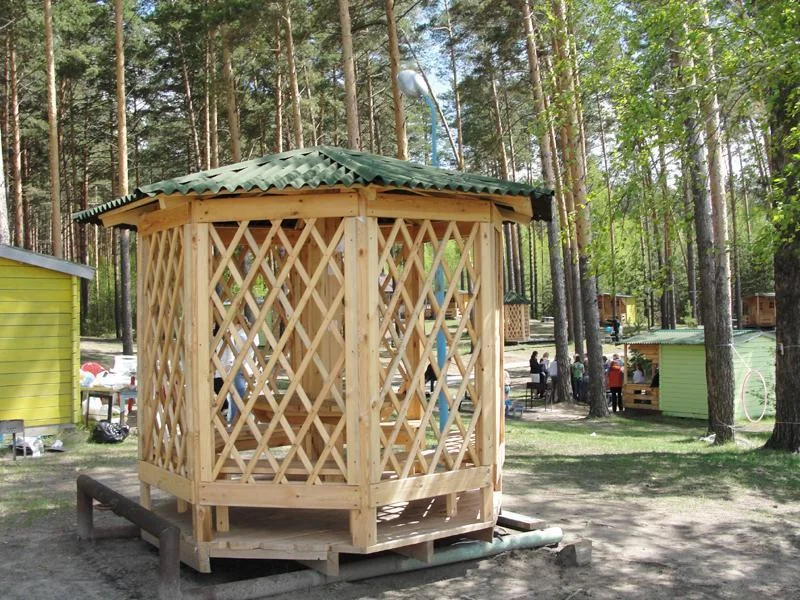 Уютная беседка с мангалом — 6 человек максимум