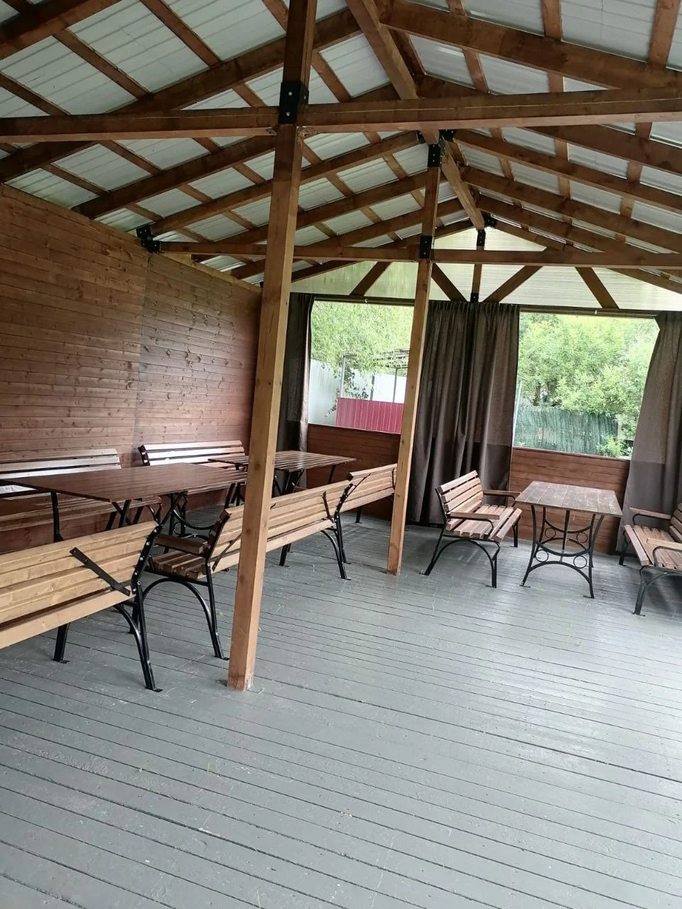 Аренда беседки у воды